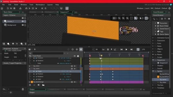 Sequences/Последовательности [Game Maker Studio 2]