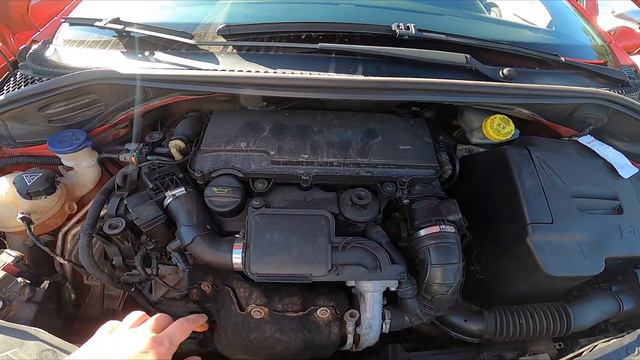 Where is Engine Oil Level Dipstick in the Peugeot 207 ( 2006 – 2013 ) смотреть онлайн