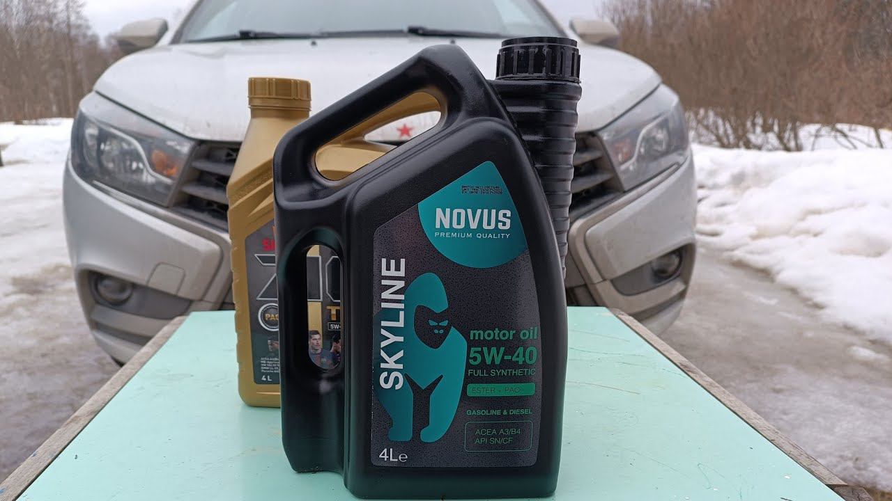 LADA Vesta,,,новое масло на тест по вашим просьбам ! NOVUS !!! смотреть онлайн