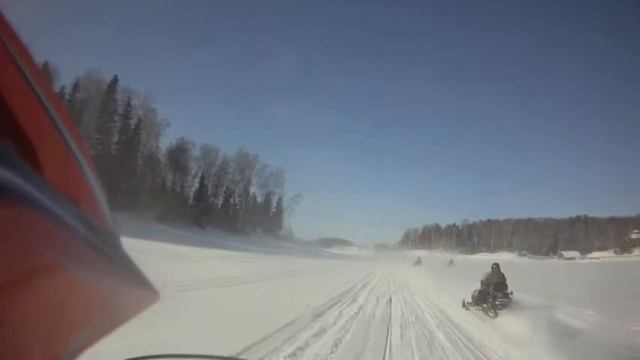 Катание на снегоходах 19.02.11 смотреть онлайн