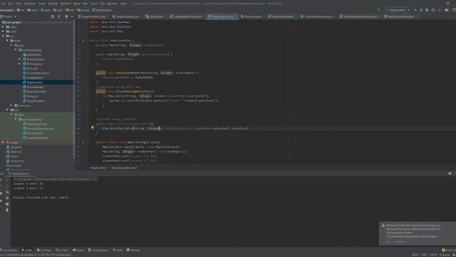 Iterate a Map using Iterator of Entry Set Coding interview java смотреть онлайн
