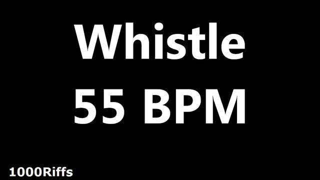 Whistle Metronome : 55 BPM ✓ смотреть онлайн