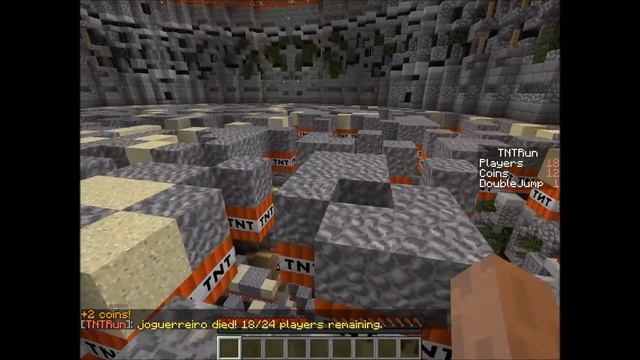 Minecraft мини-игры #1 TNT Run!-Победа! смотреть онлайн