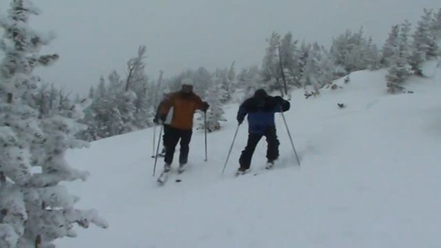 Jackson Hole Ski Trip: 2008 #3 - Sno-Cat skiing смотреть онлайн