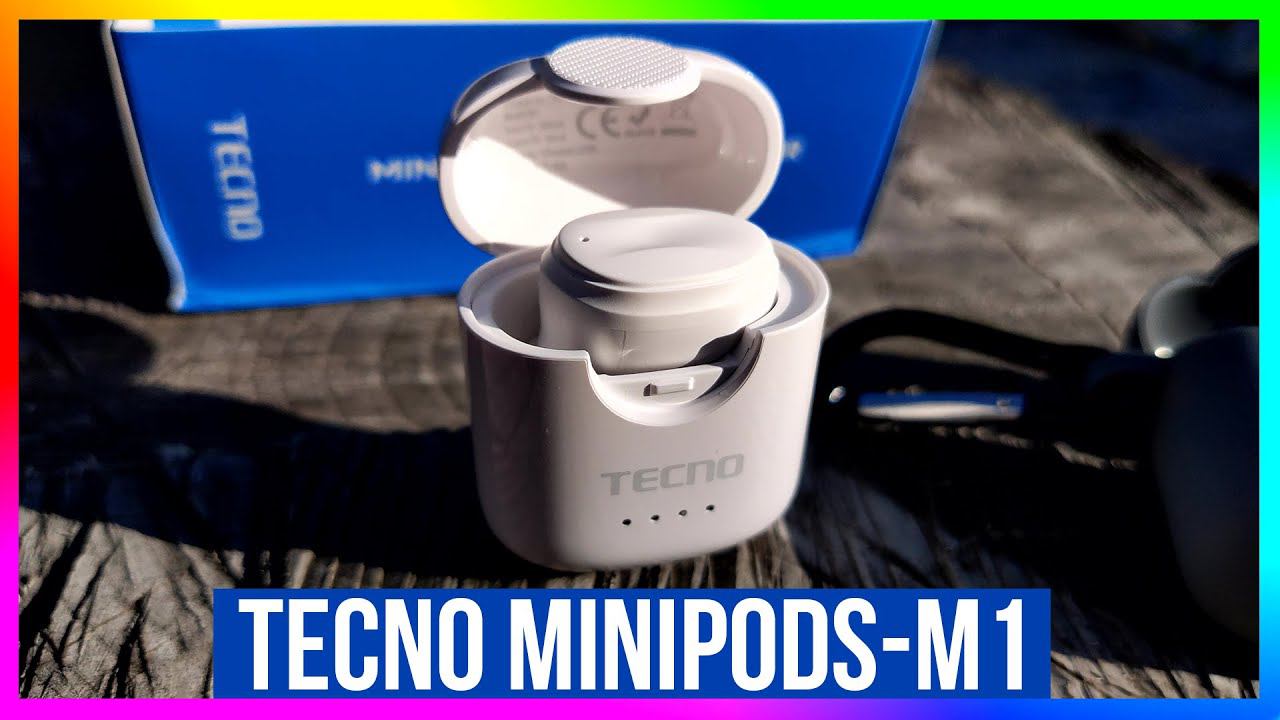 ГАРНИТУРА TECNO MINIPODS M1 - ОБЗОР + ТЕСТЫ смотреть онлайн