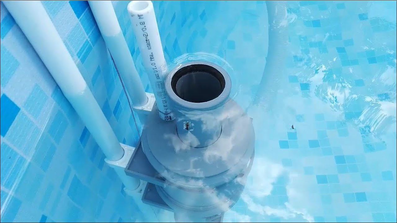 Скиммер для бассейна за 200 руб своими руками.