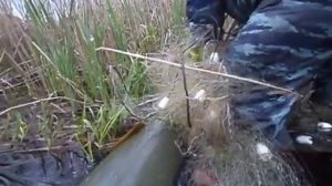 рыбалка сетями с другом в деревне