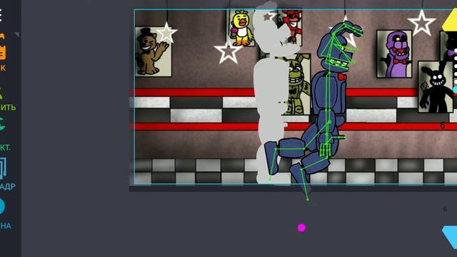 Урок по прыжкам. Фнаф рисуем мультфильмы 2. смотреть онлайн