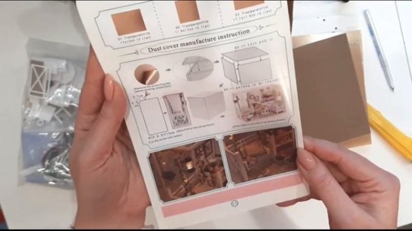 Распаковка набора DIY House / Kitten Diary / Miniature Series 3013