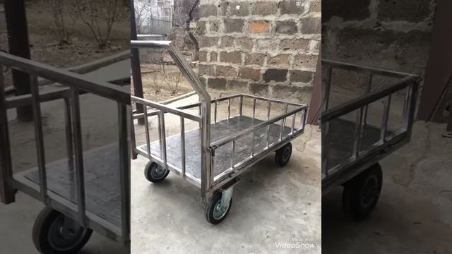 Грузовая тележка своими руками #тележка смотреть онлайн