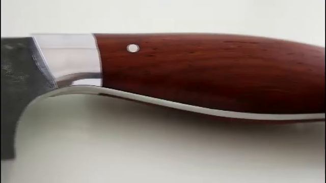 Кухонный нож "Сантоку" кованая 95х18. Производство "Кузница Братьев Касаткиных" смотреть онлайн