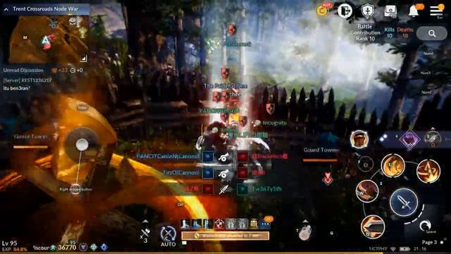 Black Desert Mobile| Guild Node War| BUSHIIDO Vs EXTINCTION| Asia Sever смотреть онлайн