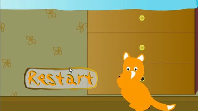 Game Flash. Clumsy Fight. Fox And Whirligig. Флеш игра: Неуклюжий бой. Лисенок и волчок