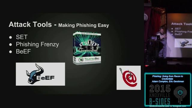 Track 105 Phishing Going from Recon to Credentials Adam Compton Eric Gershman смотреть онлайн