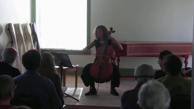 Bach Cello Suite nr. 1 by Josephine van Lier - Menuet 1 and 2 (Berkeley, CA) смотреть онлайн