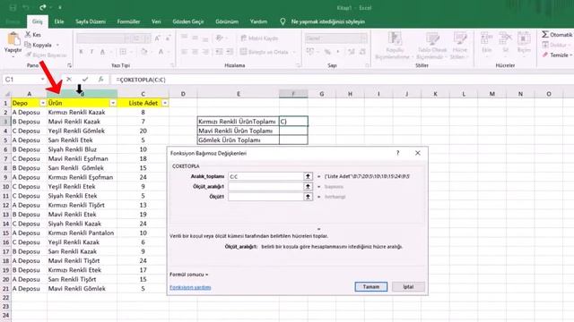 EXCEL METNE GÖRE TOPLAMA NASIL YAPILIR? | ÇOKETOPLA Formülü смотреть онлайн