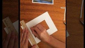 Рамка паспарту. Делаем сами.