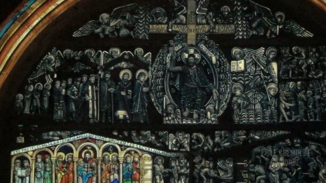 Abbatiale Sainte-Foy de Conques - L'Illumination du Tympan смотреть онлайн