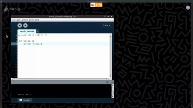 LGM 2020 - Processing Python Mode for Creative Coding and Teaching By Tristan Bunn смотреть онлайн