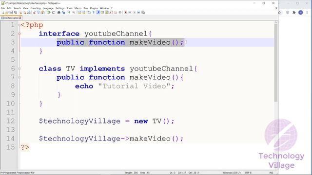Interfaces in PHP OOP Bangla Tutorial | Object Oriented Programming in PHP in Bangla | Part - 07 смотреть онлайн