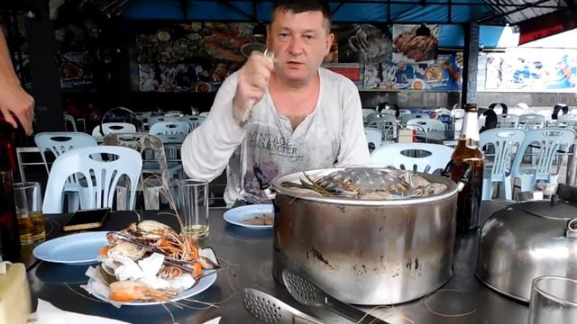 Буффет с морепродуктами за 199 бат Паттайя Тайланд смотреть онлайн