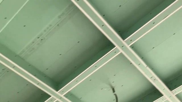 Потолок с кесонами из ГКЛ #gips_msk #монтажгипсокартона смотреть онлайн