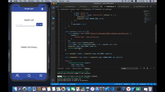 React Native with Expo (time lapse) смотреть онлайн