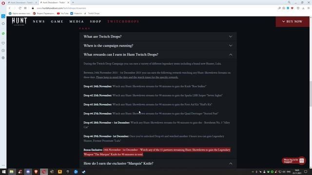 Как участвовать в Hunt: Showdown - Twitch Drops с 24.11. (Твич Дроп) - гайд под бутылкой пива смотреть онлайн
