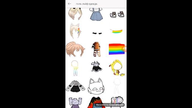 PicsArt/ создание персонажа гача лайф.