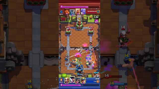 Infinite Elixir x7 #supercell #clashroyale #clash #royale #gaming смотреть онлайн