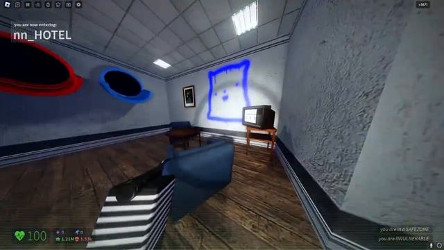 How to find HOTEL & POOLROOMS in Nico's Nextbots смотреть онлайн