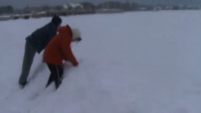 bullmastiff in snowbank 1 смотреть онлайн