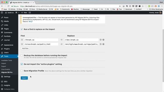 The New Import Feature in WP Migrate DB Pro 1.8 смотреть онлайн