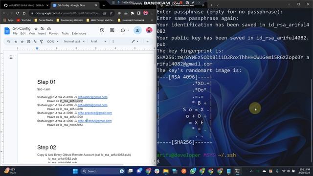 1. Generate git ssh key смотреть онлайн