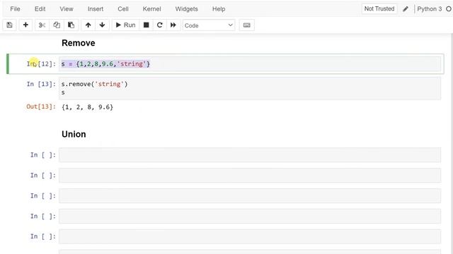 SET | Mixed Datatype in Python | Operation on Set #programming #python #datatype #set смотреть онлайн