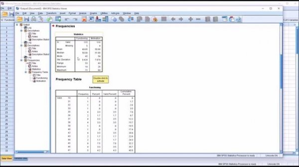 Replacing Missing Values in SPSS with the Series Mean