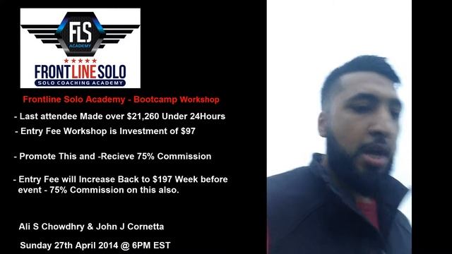 Frontline Solo Academy Bootcamp Workshop смотреть онлайн