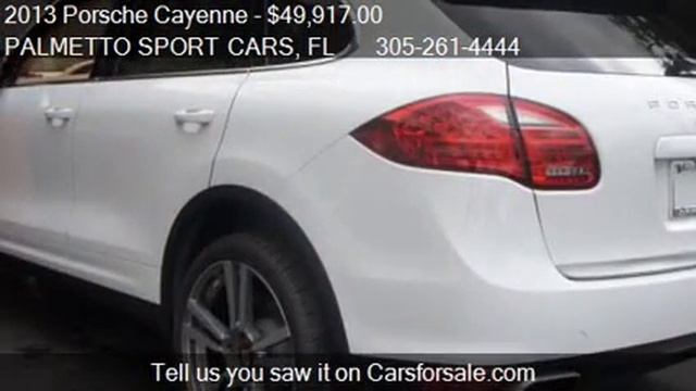 2013 Porsche Cayenne Base AWD Cayenne 4dr SUV for sale in Mi смотреть онлайн