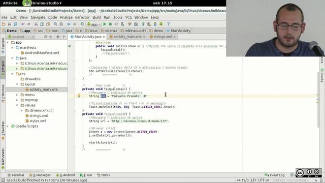 Introduzione allo sviluppo di applicazioni Android - Miki Nacucchi смотреть онлайн