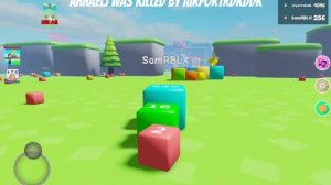Playing Snake 2048 on Roblox!
