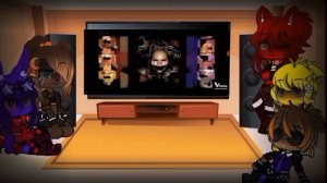FNIA React to FNAF songs|They'll find you video by Clyde SFM!|enjoy the video