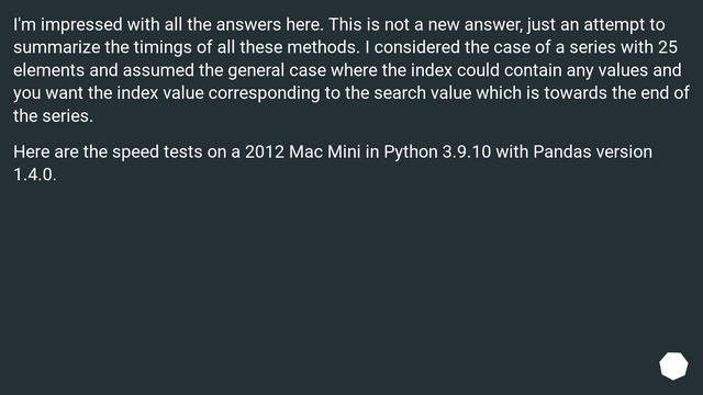 Find element's index in pandas Series смотреть онлайн