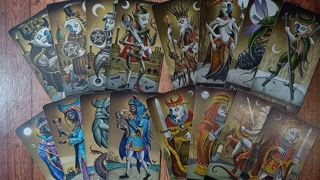 Для начинающих.Таро безумной луны.Масти Лунного королевства. смотреть онлайн
