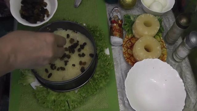 Великолепный рецепт на праздничный стол - Салат с ананасом, орехами и рисом #Лучшиерецепты смотреть онлайн