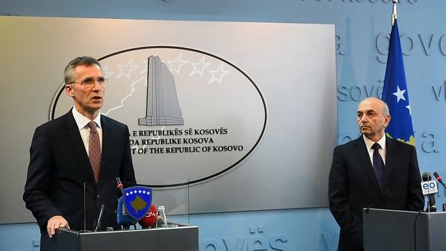 NATO Secretary General with Isa Mustafa of Kosovo, 23 JAN 2015 смотреть онлайн
