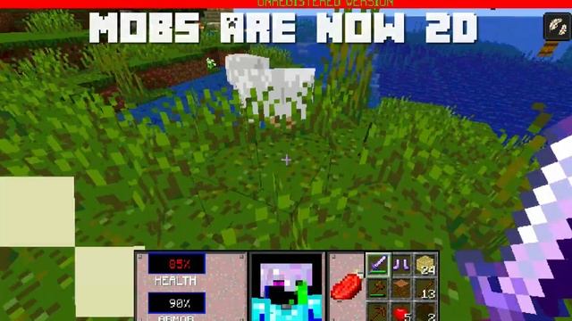 Minecraft 3D Shareware v1.34 смотреть онлайн