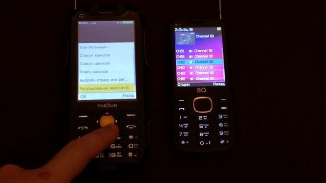 ТЕЛЕФОНЫ С ТЕЛЕВИЗОРОМ - TKEXUN Q8 vs BQ 2808 TELLY смотреть онлайн