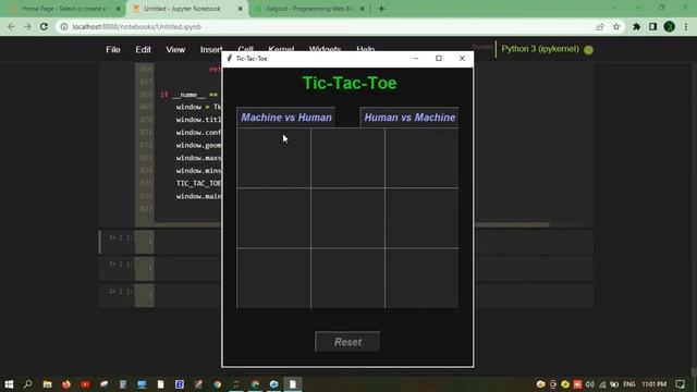 Amazing Tic Tac Toe game in Python | Python projects with source code смотреть онлайн