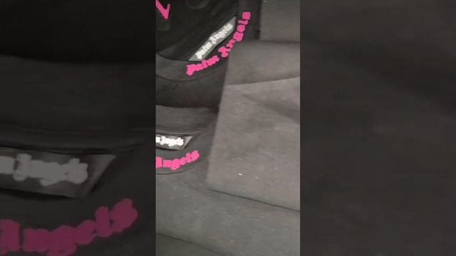 | T-Shirt Oversize Doppio Logo Palm Angels смотреть онлайн