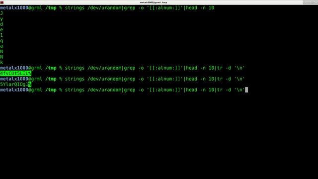Random Password Generator Linux Shell Script Tutorial смотреть онлайн